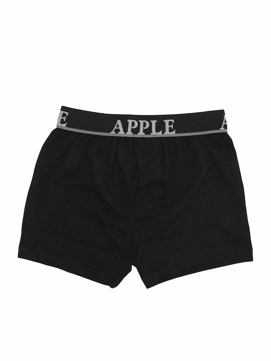 Apple Boxer Παιδικό Μποξεράκι Μαύρο