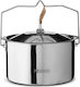 Primus Campfire Stainless Steel Camping Pot 18/8 Capacity 3000ml
