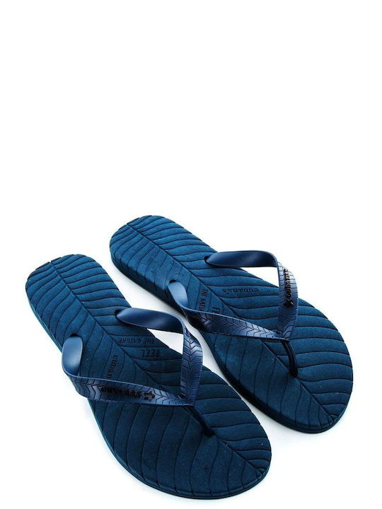 Cubanas Nature01 Herren-Flip-Flops Blau