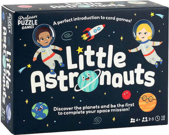 Board Game Little Astronauts for 2-5 Players 4+ Years Old (EN) Professor Puzzle