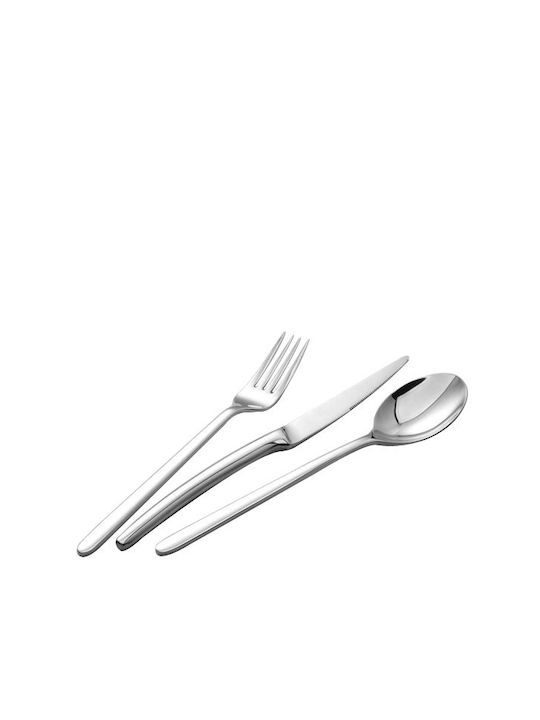 GTSA Alina 41-6502 Set de Furculițe Alimente Inoxidabile Argint 20.5cm 12buc