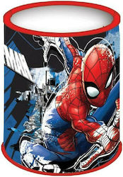 Metal Pencil Case Spiderman 10x10x10cm.