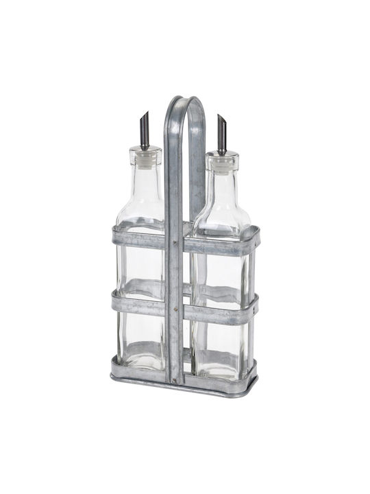 Excellent Houseware Σετ Λαδόξιδο Γυάλινο με Ροή 500ml