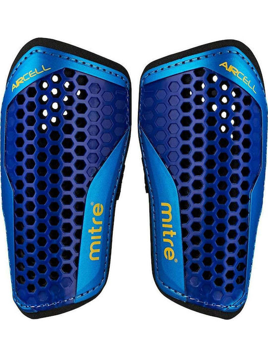 Mitre Aircell Carbon Slip MIT-S70004 Protecții tibie fotbal Adulți Albastru