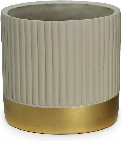 Viosarp Lux Gold Pot Ceramic 14x14x13cm.