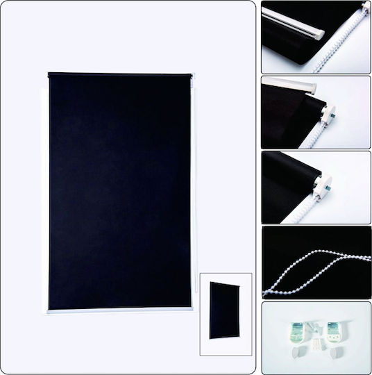 Tpster Roller Blinds Black W60xH180cm 23771