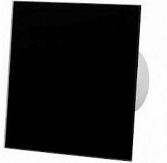 Dospel Veroni Glass 100 WCH Wandmontage Lüfter 100mm Schwarz