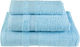 Astron Italy Set 6 Hotel Bathroom Towels 150x80 cm 550gsm Turquoise