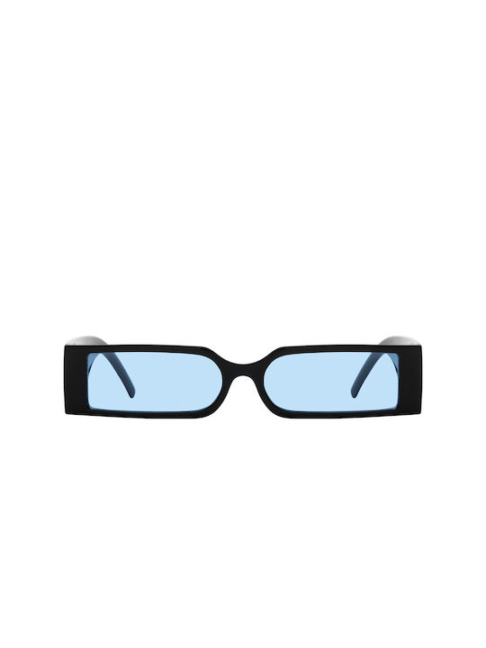 Cosmio Sonnenbrillen mit Black Transparent Blue Rahmen und Blau Linse 01-7233-3