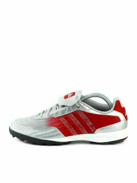 adidas Calcetto C5 Футболни Обувки с Гумена Подметка Сребристи