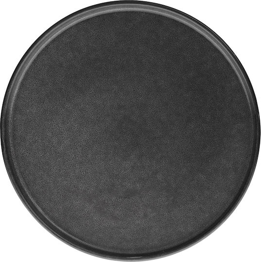 Farfurie joasă Ceramică Negru cu Diametru 27cm