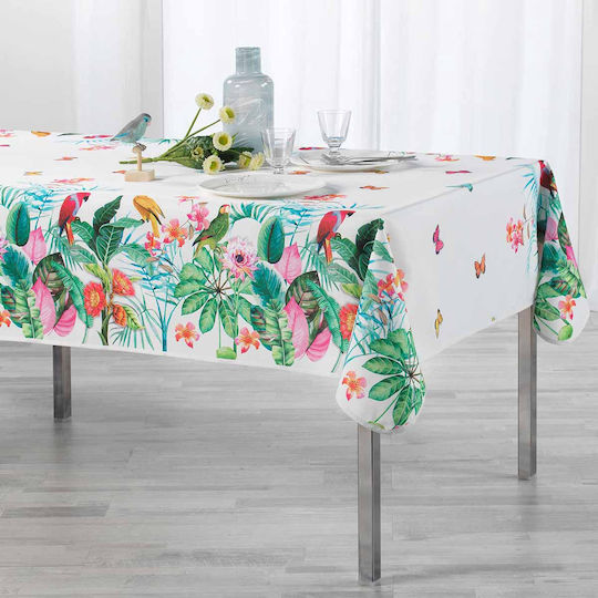 Douceur d'Intérieur Τραπεζομάντηλο Αλέκιαστο L-C Tropical Vintage Πολύχρωμο 150x240εκ.