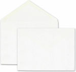 Mailing Envelopes Set Peel and Seal 25pcs 7x11cm White Επισκεπτηρίων