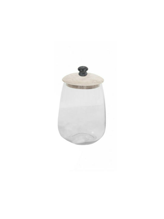 InTheBox Actia General Use Vase with Lid Glass Transparent 14x14x20cm 1 Pieces