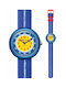 FlikFlak Kids Analog Watch with Fabric Strap Blue