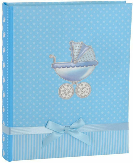 Prince Silvero Children's Album Light Blue made of Silver 20x25cm