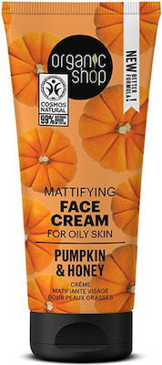 Natura Siberica Mattifying Skin Pumpkin Honey Moisturizing Day Cream Suitable for Oily Skin 50ml