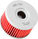 K&N Motorcycle Oil Filter for Suzuki DR 650 / DR 800 / XF650 Freewind