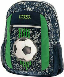 Polo Bambino Fotbal Școală Geantă Înapoi Grădinița în culoarea Verde L24 x l13 x Î32cm 7lt