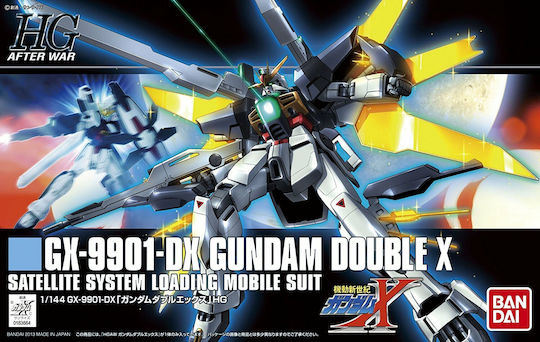 Bandai Spirits Gundam GX-9901-DX Double X High Grade Gunpla Collectible Figure in Scale 1:144