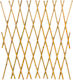 Trellis Pliabil De Grădină Din Bambus Cu Design În Grilă Romb Maro 180x100cm