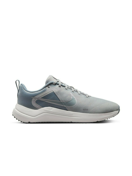 Nike Downshifter 12 Ανδρικά Αθλητικά Παπούτσια Running Light Smoke Grey / Aviator Grey / Photon Dust / Metallic Cool Grey