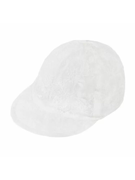 Cool Club Παιδικό Καπέλο Jockey Υφασμάτινο Λευκό