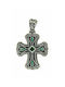 Byzantine Cross from Silver