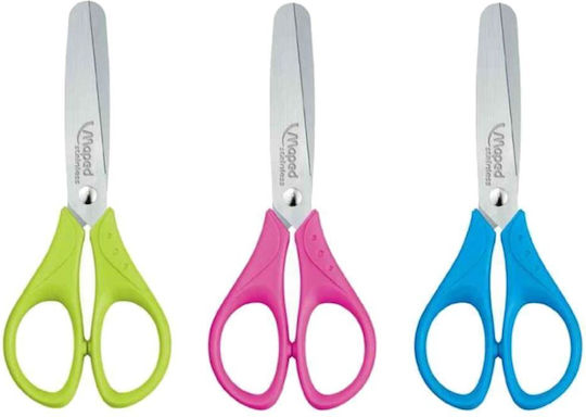 Maped Essentials Children's Scissors for Crafts 13cm with Metallic Blade (Μiscellaneous colours) 1pcs