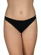 Damen Zeichenfolge 3Pack Schwarz