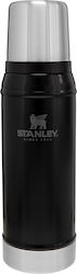 Stanley Classic Legendary Bottle Flasche Thermosflasche Rostfreier Stahl BPA-frei Matte Black Pebble 750ml mit Kappenbecher 10-01612-028