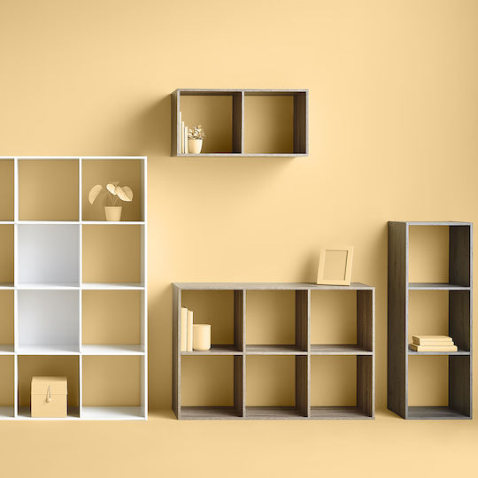 Bookcase Mix Nat Brown 34.5x32x100.5cm