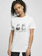 Mister Tee Women's T-shirt White