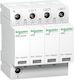 Schneider Electric Acti 9 iPRD65r Αντικεραυνικό Πίνακα Τετραπολικό