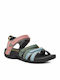Leder Flache Sandalen für Damen Sportlich