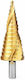Zhwei Router bit Conical Drill 4-40mm HSS Titanium for Metal