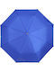 Unisex Rain Umbrella Folding - Monochrome - Bold Color - Automatic - Blue Electric