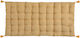 Pernă De Podea A-S Otto Din 100% Bumbac Ocru 60x120cm