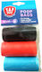 T.A.F. Pets Dog Waste Bags Pink 3 Rolls of 18pcs