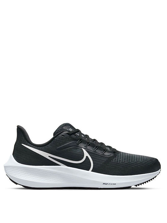 Nike Air Zoom Pegasus 39 Ανδρικά Αθλητικά Παπούτσια Running Black / Dark Smoke Grey / White