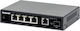 Intellinet IPS-05G-62W Unverwaltet L2 PoE+ Switch mit 4 Ports Gigabit (1Gbps) Ethernet