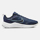 Nike Downshifter 12 Bărbați Pantofi sport Alergare Mijlocul Nopții Marine / Albastru Uzat / Obsidian Închis