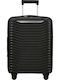 Samsonite Upscape Cabin Hard Black Suitcase with 4 Wheels Height 55cm
