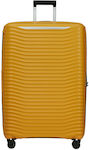 Samsonite Upscape Μεγάλη Βαλίτσα με ύψος 84cm σε Κίτρινο χρώμα