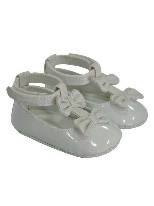 Losan Baby Ballerinas White