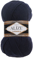 Alize Alize Lanagold Συνθετικό Navy 58 240m 100gr