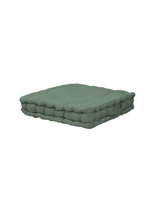 Viopros Floor Pillow 581 from 100% Cotton 24 Haki 40x40cm. 663485