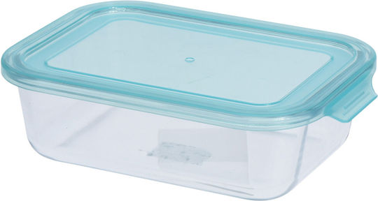 Glass Lunch Box Blue 1040ml