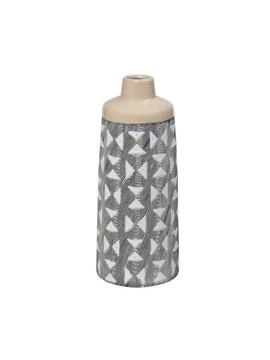 Espiel Decorative Vase Gray 15.5x15.5x39cm