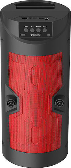 Celebrat Karaoke Speaker with Wired Microphone and Lighting Effects OS-09 OS-09 Red